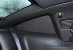 CDC Mustang Interior Quarter Window Covers - Charcoal (05-09 All)